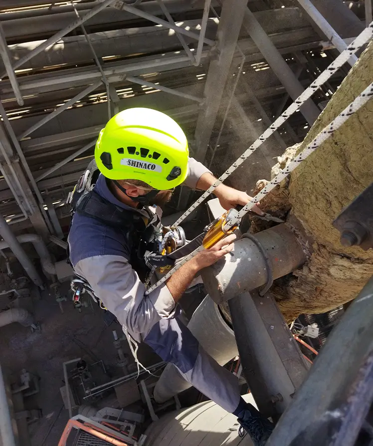 بازرسی فنی و تست های(NDT) در ارتفاع